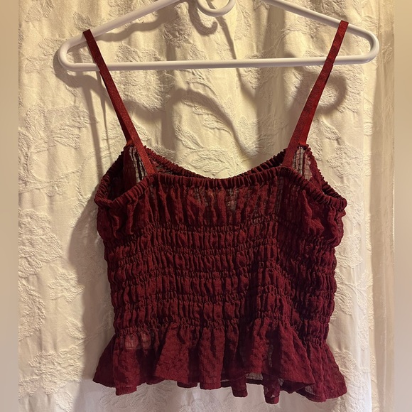 Open Edit Ruched Camisole - Picture 3 of 3